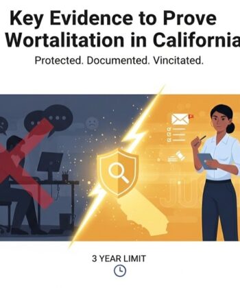 Evidence Needed to Prove Workplace Retaliation in California