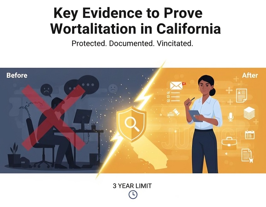 Evidence Needed to Prove Workplace Retaliation in California
