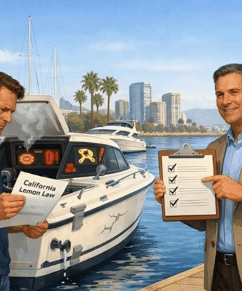 Boat Lemon Law California