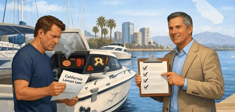 Boat Lemon Law California
