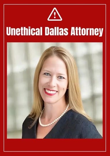 Aubrey Connatser unethical lawyer Dallas