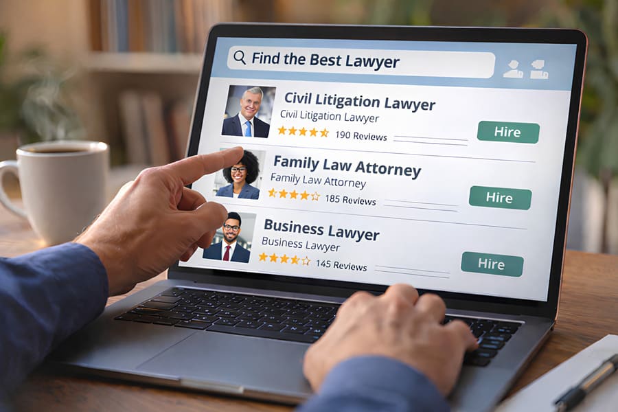 How to Choose the Right Lawyer Online