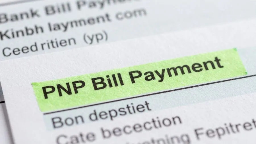 What is PNP bill payment on a bank statement?