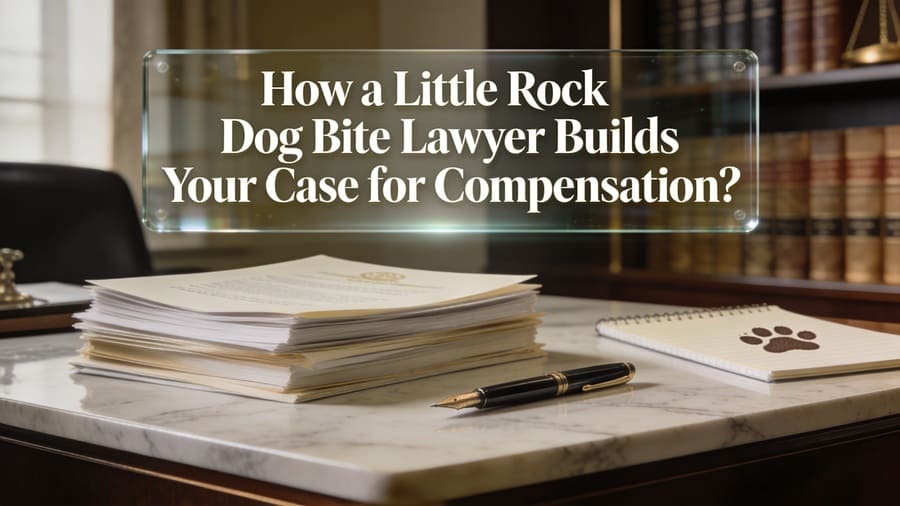 How a Little Rock Dog Bite Lawyer Builds Your Case for Compensation