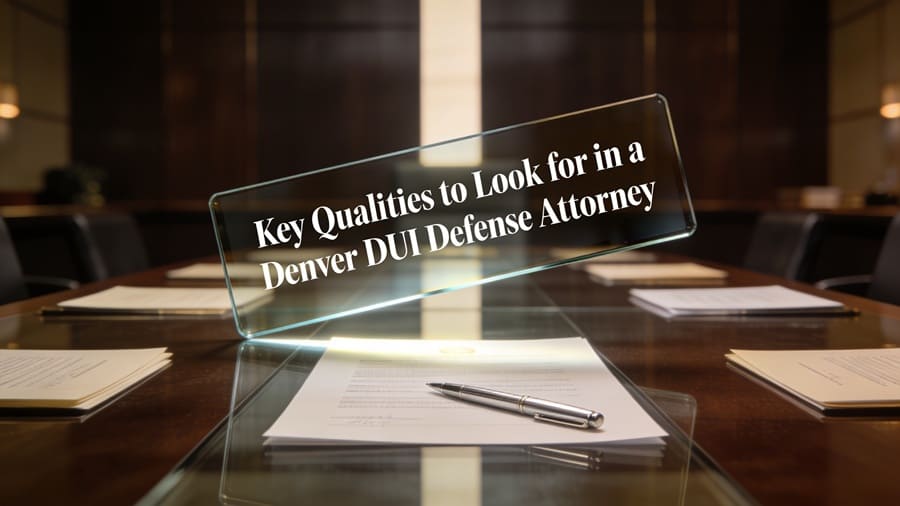 Key Qualities to Look for in a Denver DUI Defense Attorney