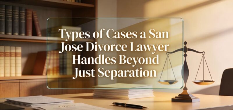 Types of Cases a San Jose Divorce Lawyer Handles