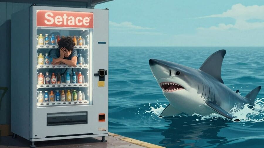 Vending machine deaths vs shark attacks law Florida