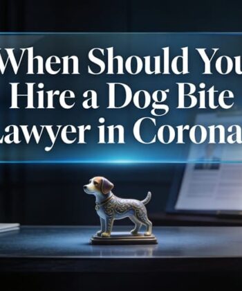 When Should You Hire a Dog Bite Lawyer in Corona?
