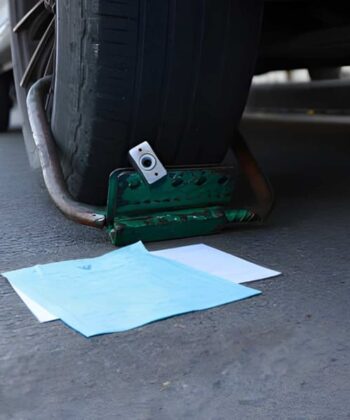 Impeding Traffic Ticket