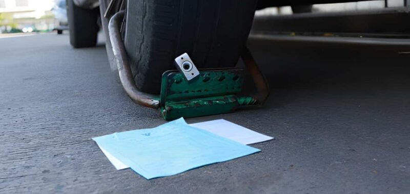 Impeding Traffic Ticket