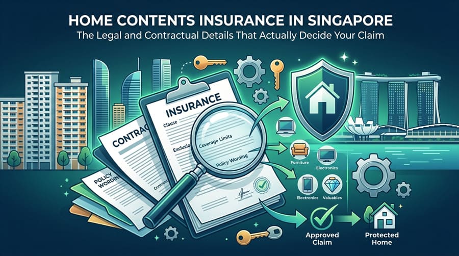 Home Contents Insurance in Singapore: The Legal and Contractual Details That Actually Decide Your Claim