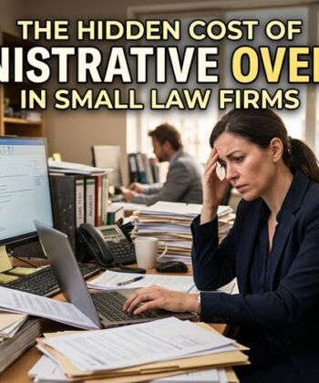 Hidden Cost of Administrative Overload in Small Law Firms