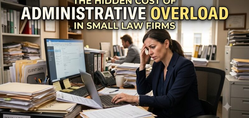 Hidden Cost of Administrative Overload in Small Law Firms