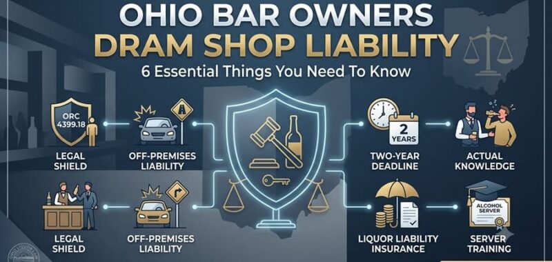 Rules of Dram Shop Liability for Ohio Liquor Permit Holders