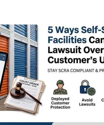 5 Ways Self-Storage Facilities Can Avoid SCRA Lawsuits Over Deployed Tenants
