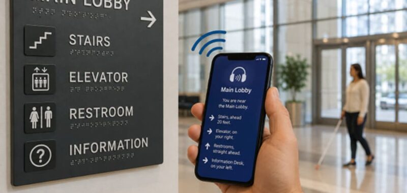 Beyond Braille: Expanding ADA Accessibility Through Modern Talking Signage Solutions