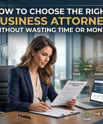 How to Choose the Right Business Attorney Without Wasting Time or Money