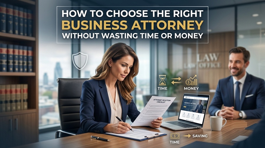 How to Choose the Right Business Attorney Without Wasting Time or Money