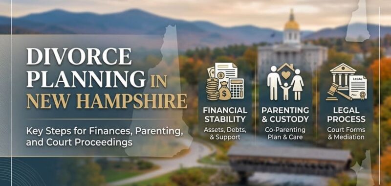 Divorce Planning in New Hampshire: Key Steps for Finances, Parenting, and Court Proceedings