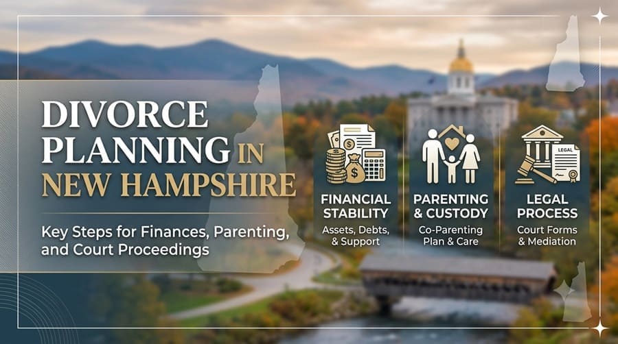 Divorce Planning in New Hampshire: Key Steps for Finances, Parenting, and Court Proceedings
