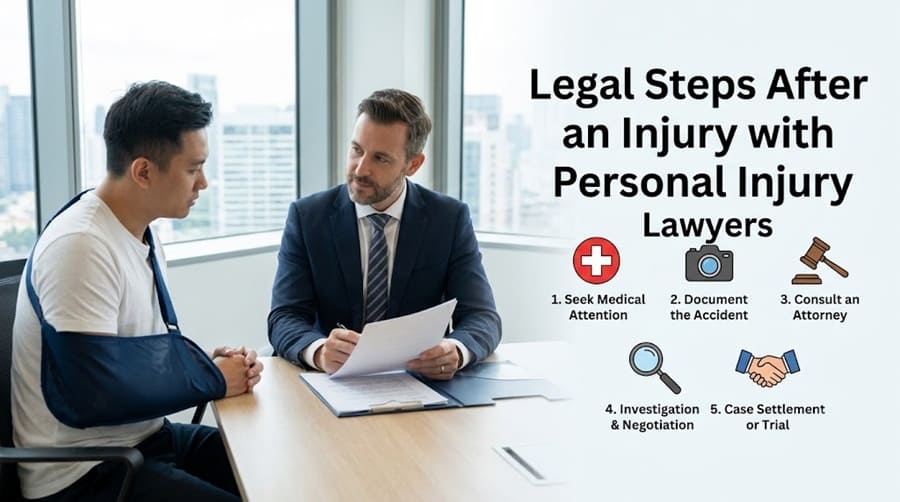 Legal Steps After an Injury with Personal Injury Lawyers