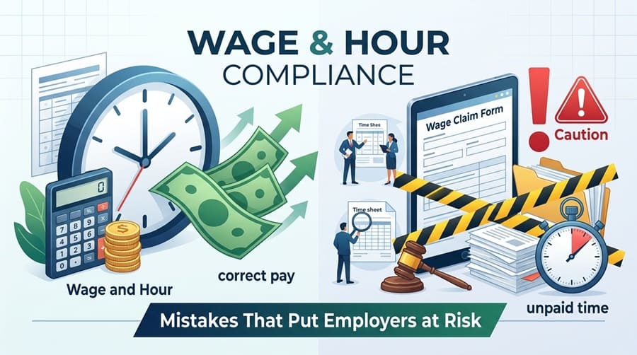 Wage and Hour Compliance: Common Mistakes That Put Employers at Risk