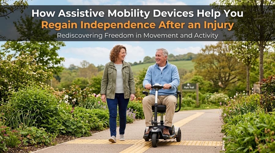 How Assistive Mobility Devices Help You Regain Independence After an Injury