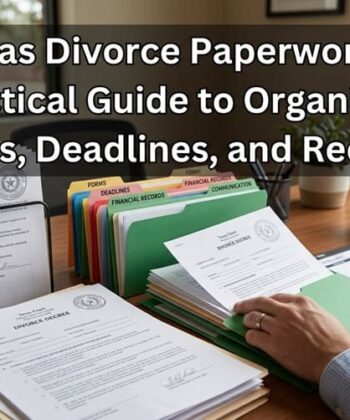 Texas Divorce Paperwork: A Practical Guide to Organizing Forms, Deadlines, and Records