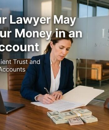 Why Your Lawyer May Place Your Money in an IOLTA Account
