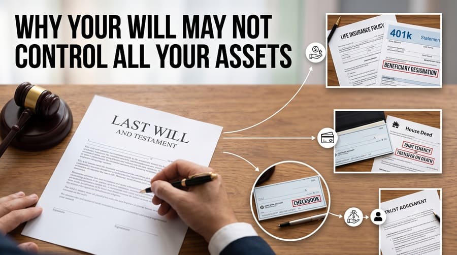 Why Your Will May Not Control All Your Assets