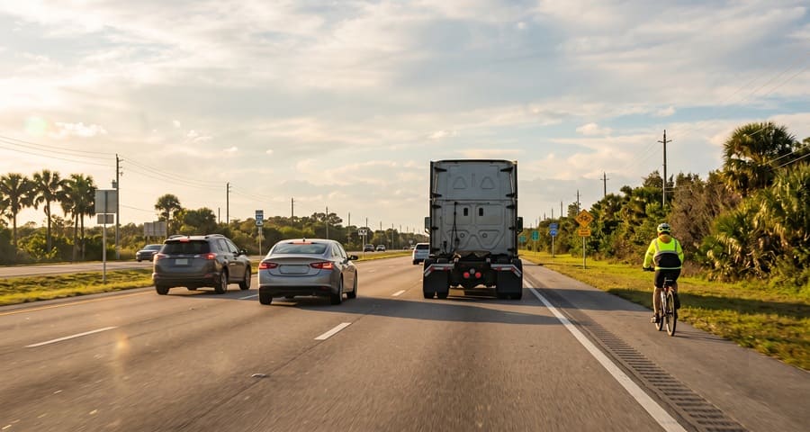 How Fault Gets Sorted Out Between Cars, Trucks, and Bikes