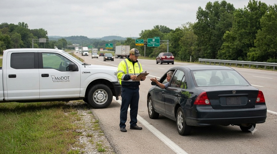 Missouri government vehicle accident claim