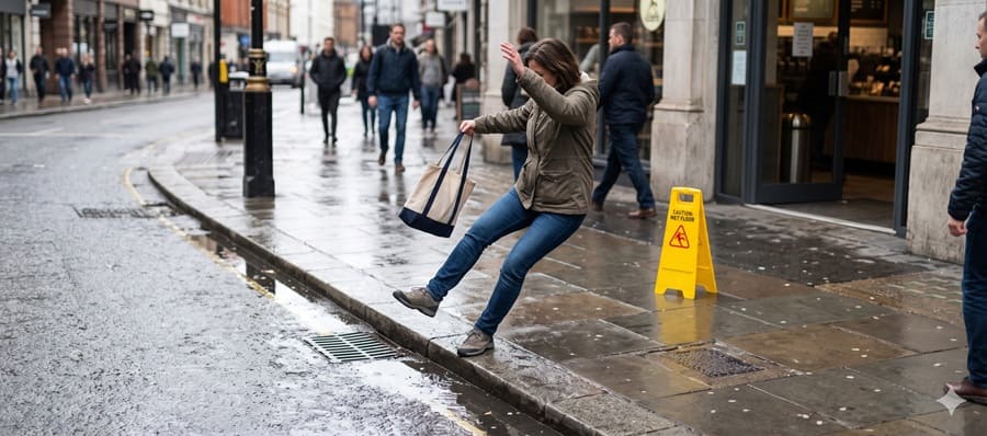 Who Is Liable for a Slip and Fall in Public