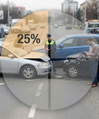 Why 25% Fault Matters After a Multi-Car Crash in Illinois